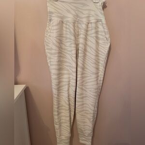 Viral Powersoft Old Navy Joggers - white zebra print